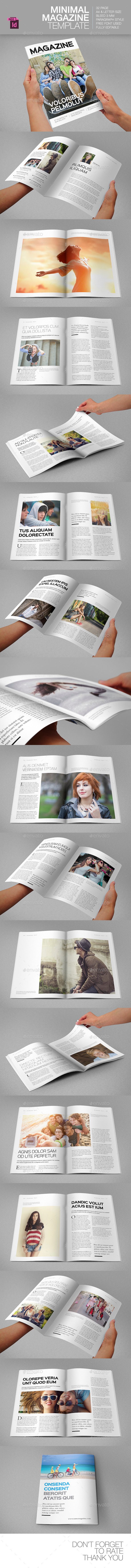 GraphicRiver Minimal Magazine Template 9031451 GraphicRiver Minimal Magazine Template 9031451