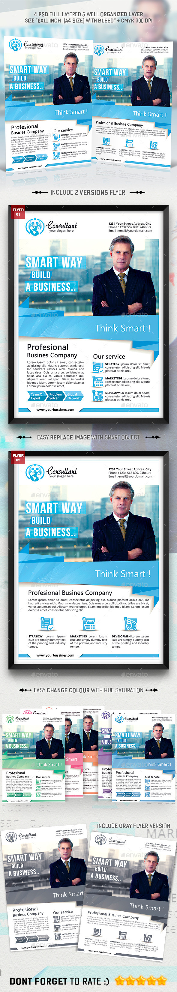 GraphicRiver Business Flyer Template 9031666 GraphicRiver Business Flyer Template 9031666
