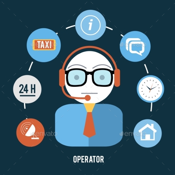 GraphicRiver Support Operator 9031990 GraphicRiver Support Operator 9031990