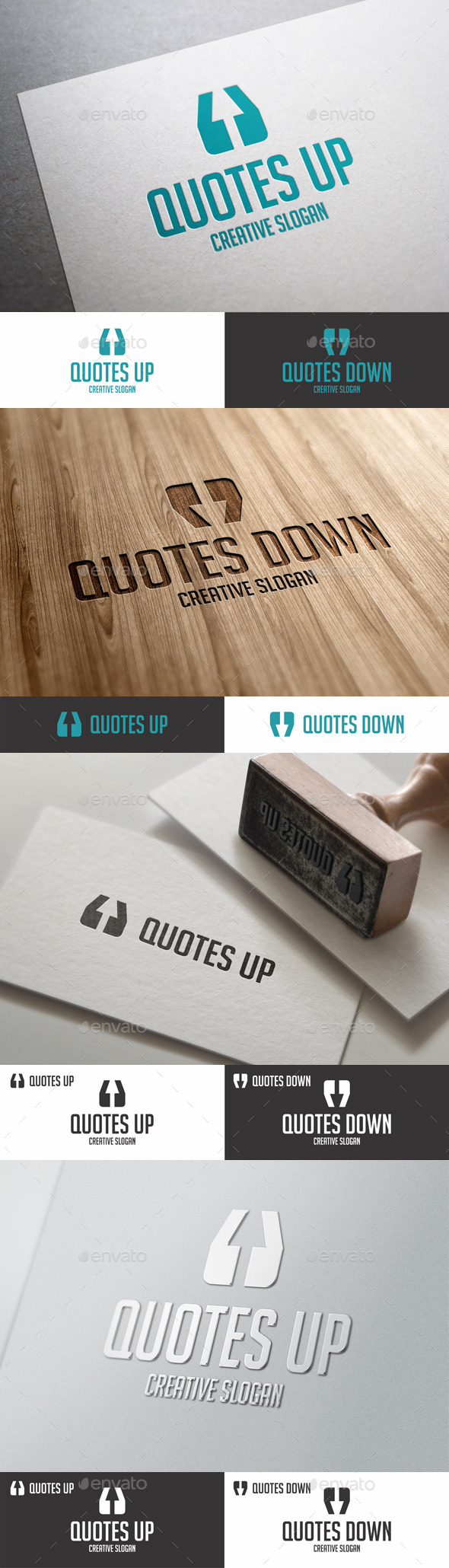 GraphicRiver Quotes Up Down Arrow Logo 9032070 GraphicRiver Quotes Up Down Arrow Logo 9032070