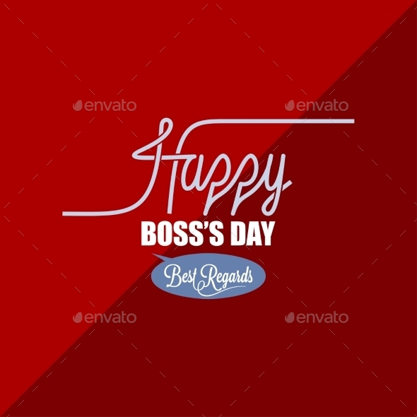GraphicRiver Boss Day Vintage Background 9032609 GraphicRiver Boss Day Vintage Background 9032609