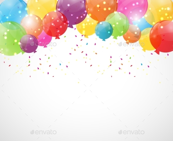 GraphicRiver Color Glossy Balloons Background Vector Illustration 9033787 GraphicRiver Color Glossy Balloons Background Vector Illustration 9033787
