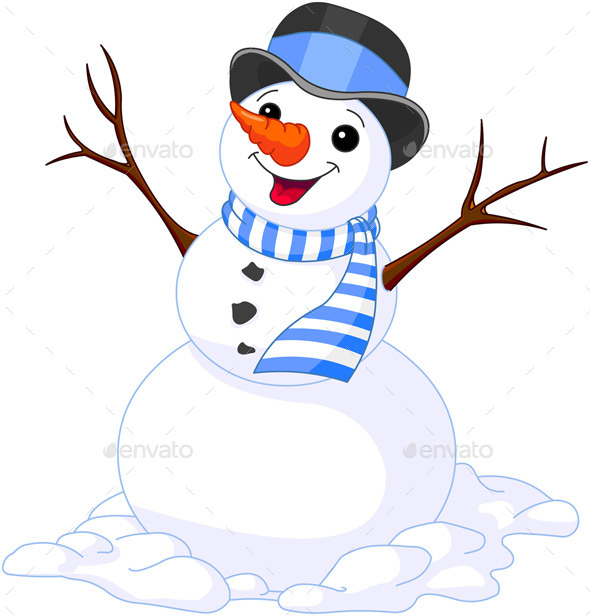 GraphicRiver Christmas Snowmen 9036881 GraphicRiver Christmas Snowmen 9036881