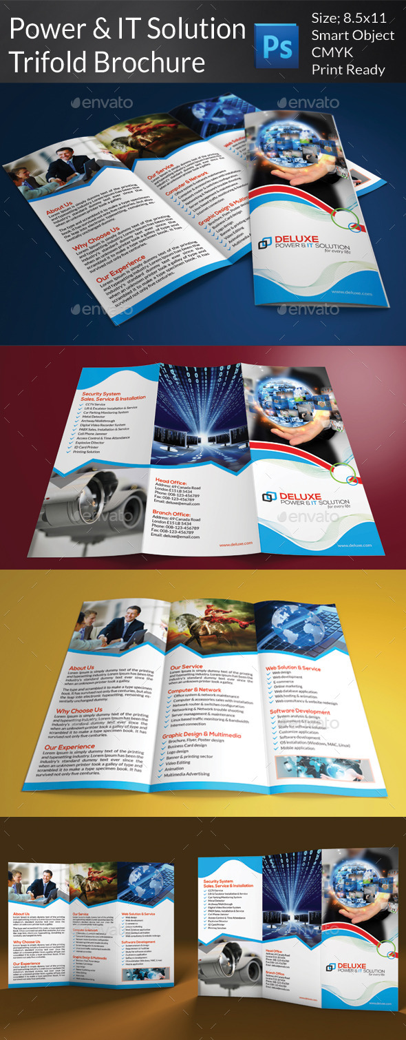 GraphicRiver Power & IT Solution Trifold Brochure 7996120 GraphicRiver Power & IT Solution Trifold Brochure 7996120
