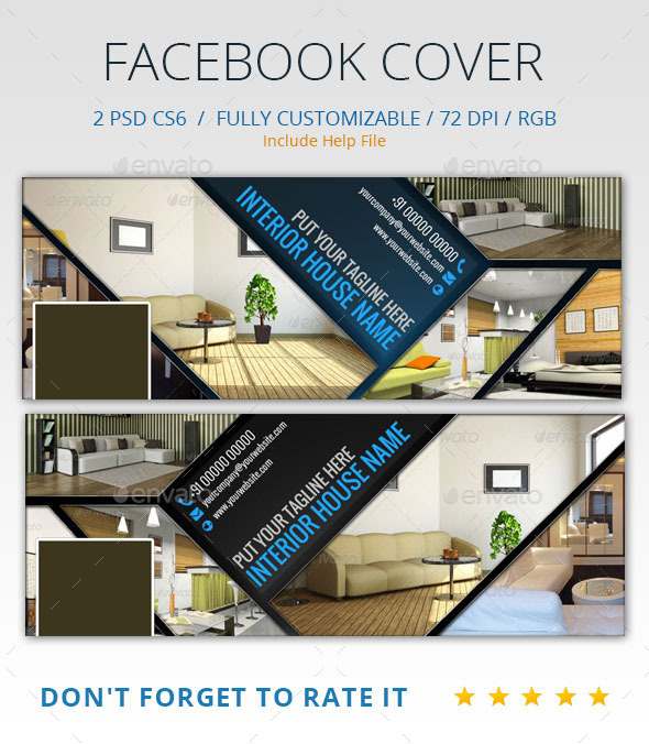 GraphicRiver Interior Design Facebook Cover 9041257 GraphicRiver Interior Design Facebook Cover 9041257