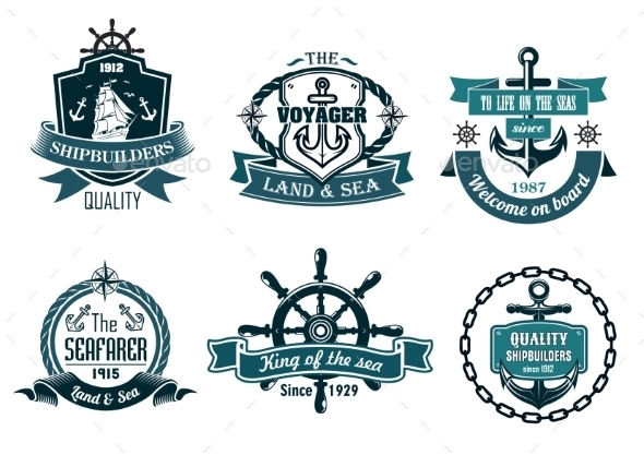 GraphicRiver Blue Nautical and Sailing Themed Banners or Icons 9050135 GraphicRiver Blue Nautical and Sailing Themed Banners or Icons 9050135
