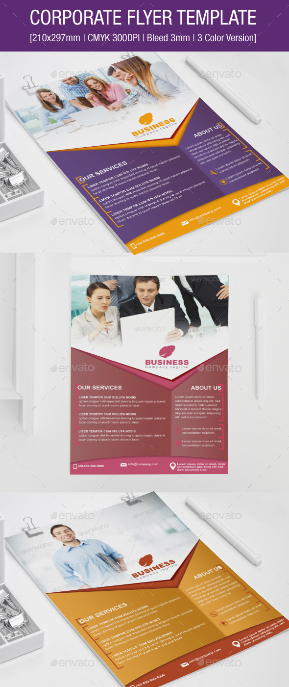 GraphicRiver Corporate Flyer Template 9052764 GraphicRiver Corporate Flyer Template 9052764
