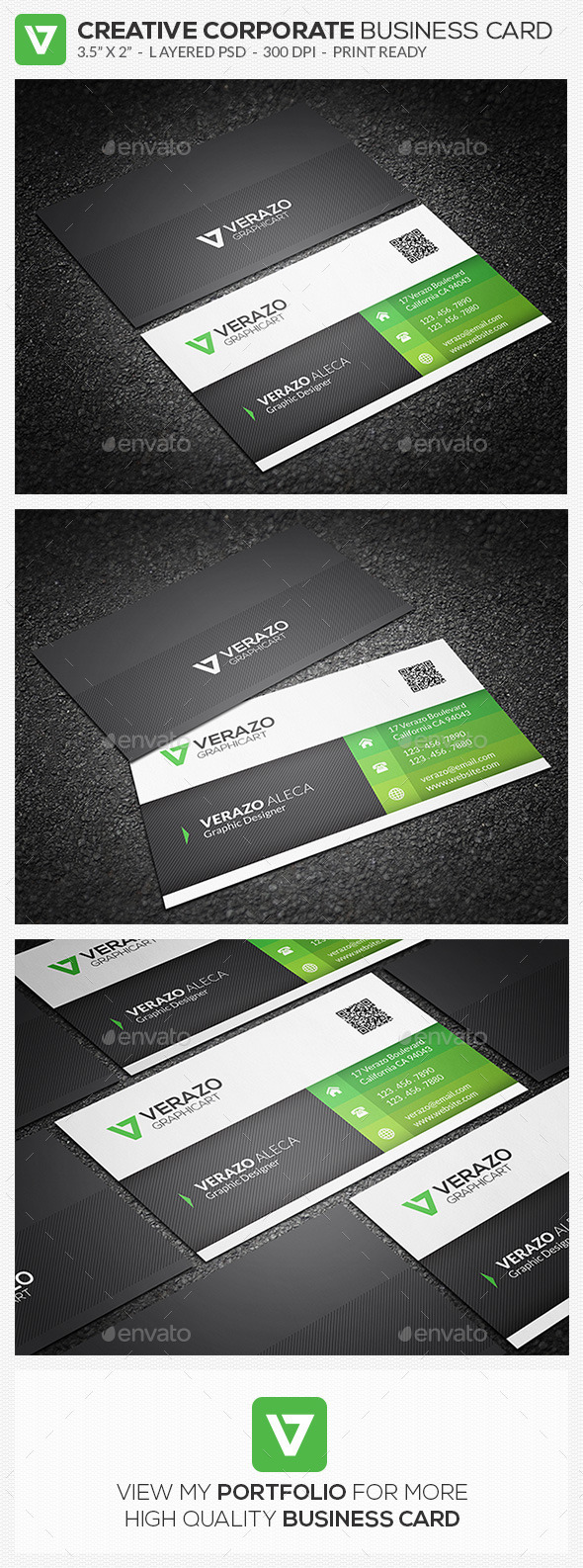 GraphicRiver Green Corporate Business Card 63 9053685 GraphicRiver Green Corporate Business Card 63 9053685
