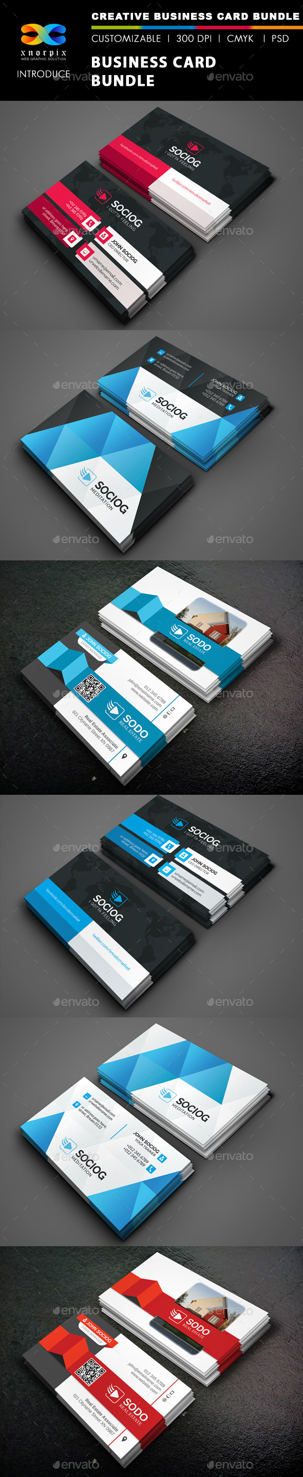 GraphicRiver Business Card Bundle 3 in 1-Vol 43 9053849 GraphicRiver Business Card Bundle 3 in 1-Vol 43 9053849