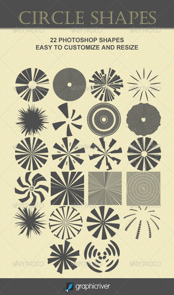 Circle Shapes - Objects Shapes