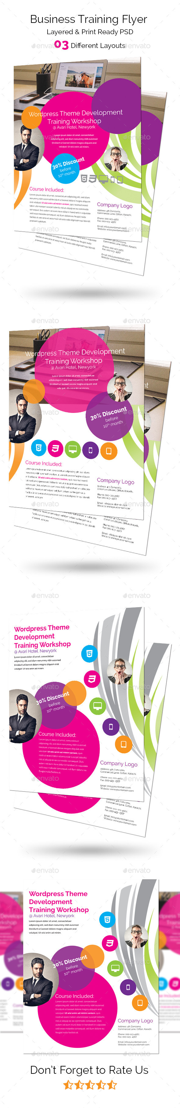 GraphicRiver Business Training Flyer 9010001 GraphicRiver Business Training Flyer 9010001