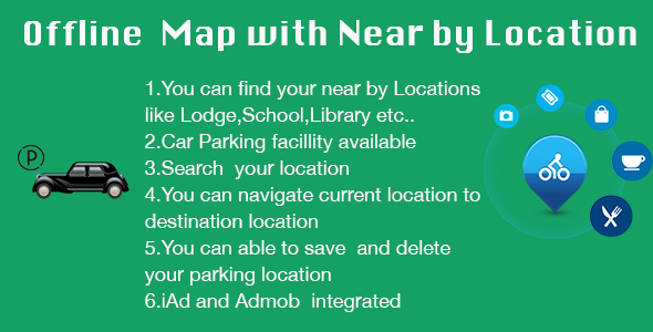 CodeCanyon Offline Map and Near By Location with iAd and Admob 8981768 CodeCanyon Offline Map and Near By Location with iAd and Admob 8981768