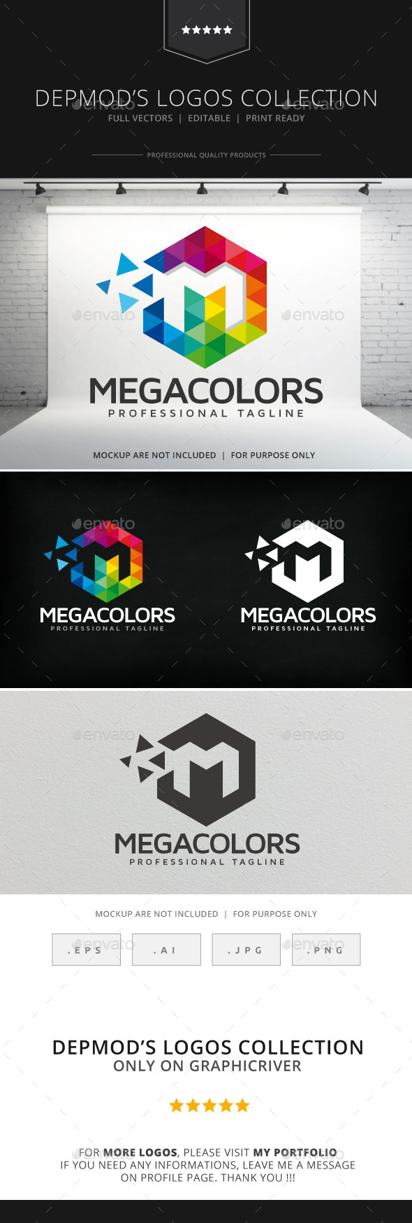 GraphicRiver Mega Colors Logo 9057878 GraphicRiver Mega Colors Logo 9057878