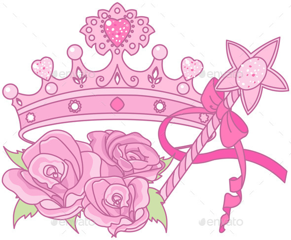 GraphicRiver Princess Crown 9058936 GraphicRiver Princess Crown 9058936