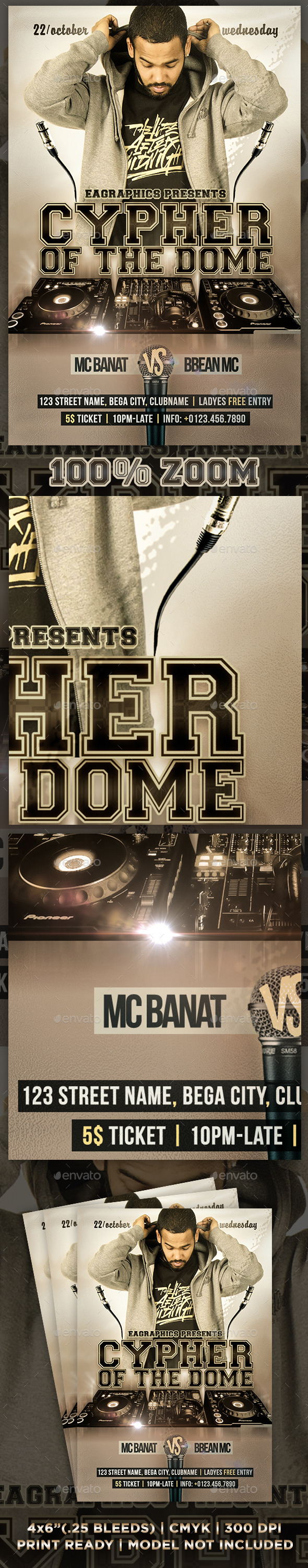 GraphicRiver Cypher Of The Dome Flyer 9059607 GraphicRiver Cypher Of The Dome Flyer 9059607