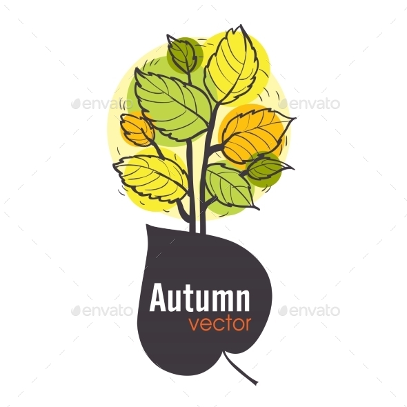 GraphicRiver Autumn Tree Background 9059802 GraphicRiver Autumn Tree Background 9059802