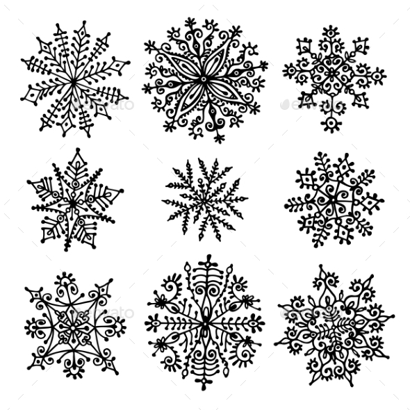 GraphicRiver Sowflakes 9062118 GraphicRiver Sowflakes 9062118