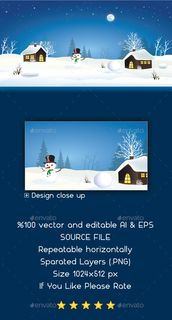 GraphicRiver Snow Game Background 9064154 GraphicRiver Snow Game Background 9064154
