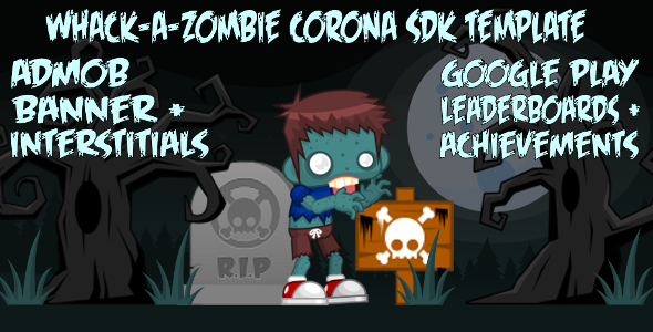 CodeCanyon Whack-A-Zombie Corona SDK Template 9065268 CodeCanyon Whack-A-Zombie Corona SDK Template 9065268