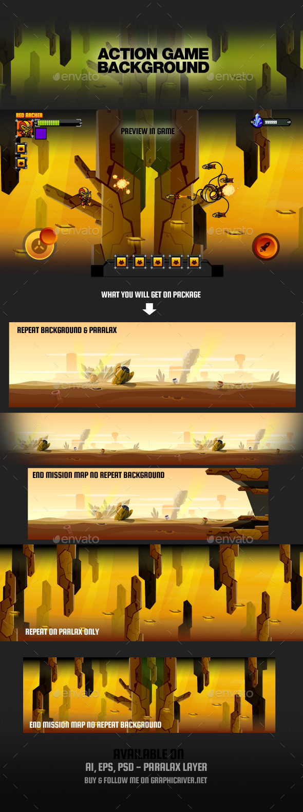 GraphicRiver Action Game Background 9066723 GraphicRiver Action Game Background 9066723