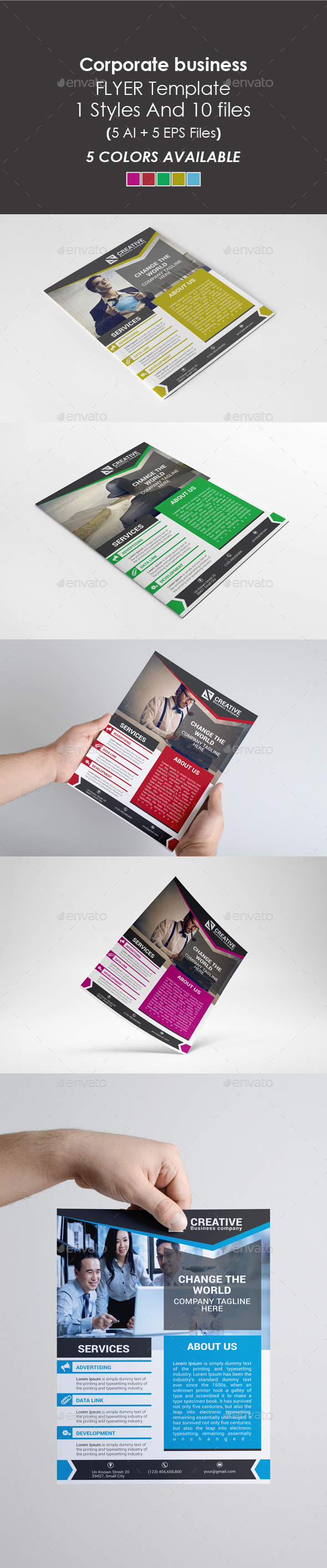 GraphicRiver Corporate Business Flyer 9066838 GraphicRiver Corporate Business Flyer 9066838
