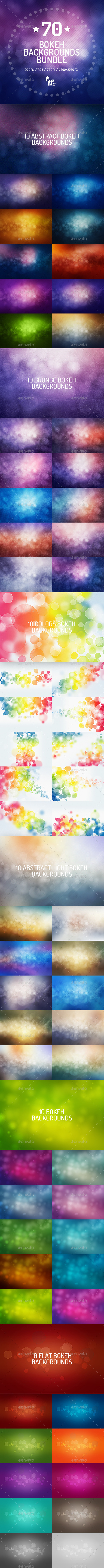 GraphicRiver 70 Bokeh Backgrounds Bundle 9068008 GraphicRiver 70 Bokeh Backgrounds Bundle 9068008