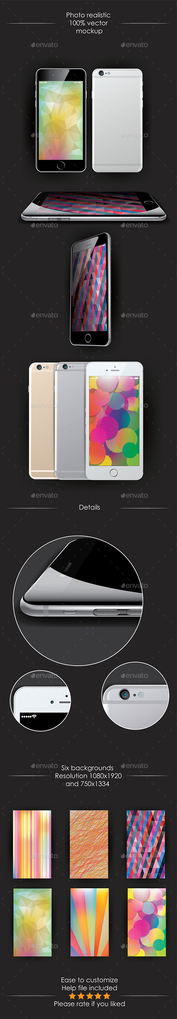 GraphicRiver Smartphones 9018653 GraphicRiver Smartphones 9018653