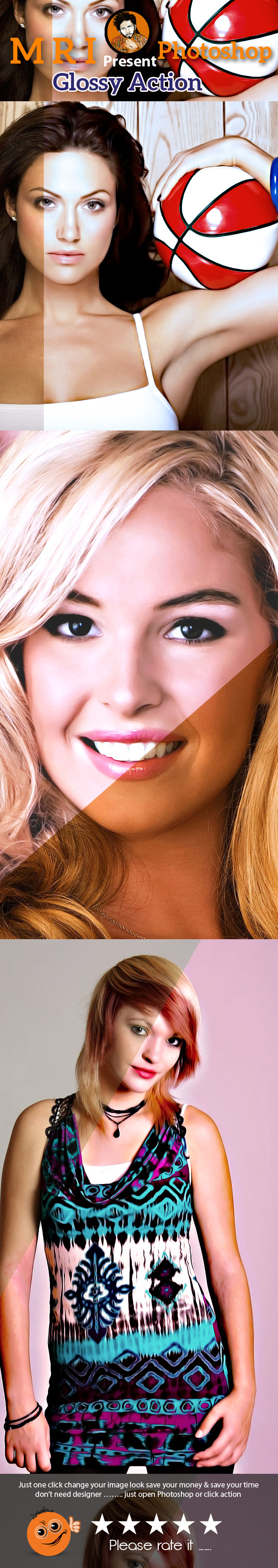 GraphicRiver Glossy Action 9068240 GraphicRiver Glossy Action 9068240