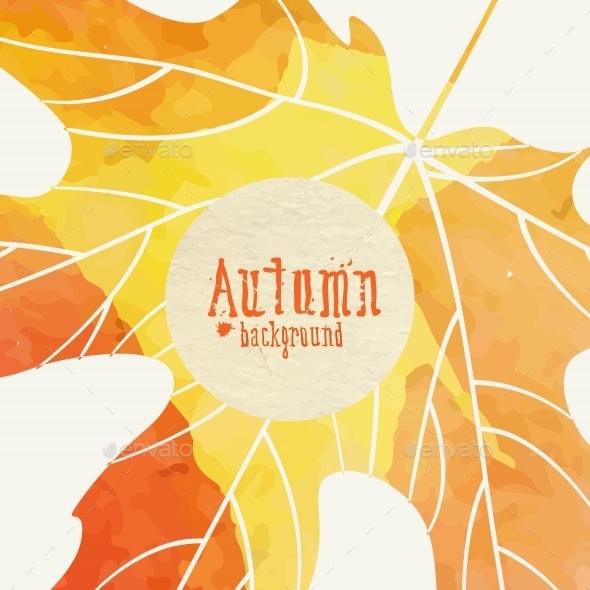 GraphicRiver Simple Autumn Background 9069936 GraphicRiver Simple Autumn Background 9069936