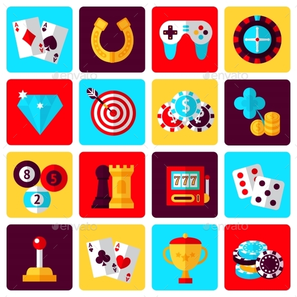 Game Icons Set (Sports/Activity)