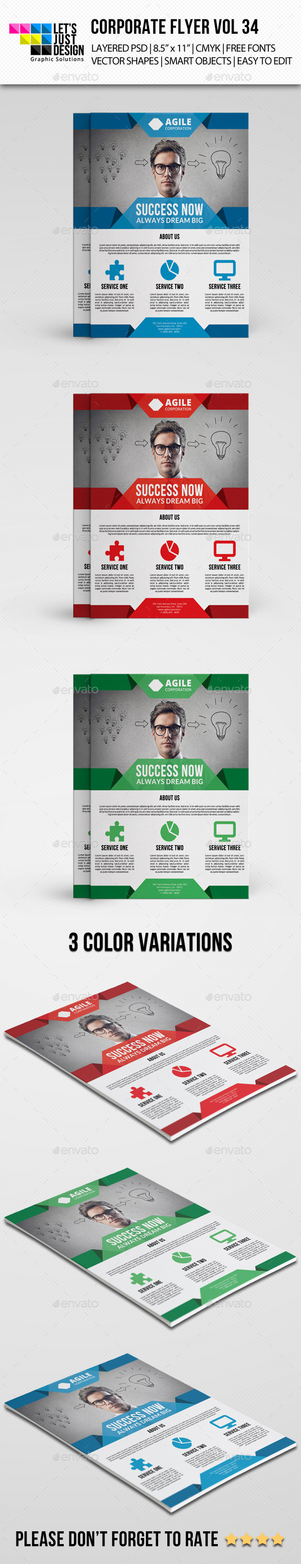 GraphicRiver Corporate Flyer Template Vol 34 9070437 GraphicRiver Corporate Flyer Template Vol 34 9070437