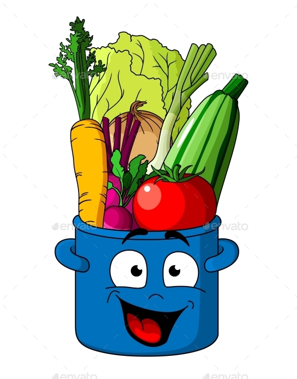 GraphicRiver Vegetables in a Pot 9071324 GraphicRiver Vegetables in a Pot 9071324