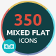 350 Mixed Flat Icons