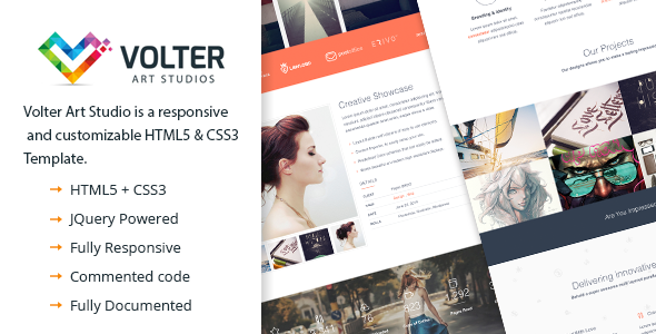 ThemeForest Volter Art Studio Responsive One Page HTML5 & CS 9021862 ThemeForest Volter Art Studio Responsive One Page HTML5 & CS 9021862