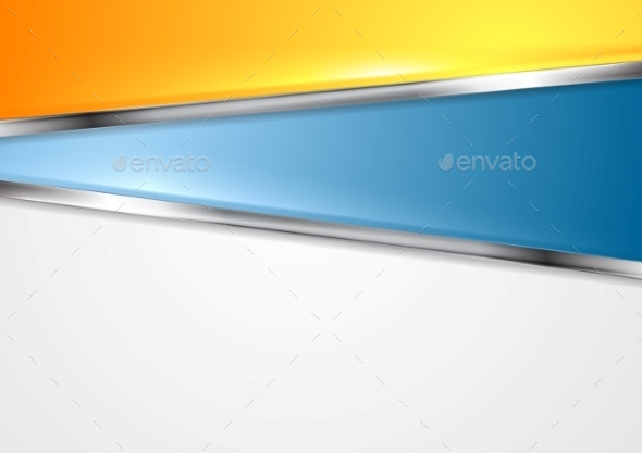Bright Abstract Background with Metal Elements Bright Abstract Background with Metal Elements