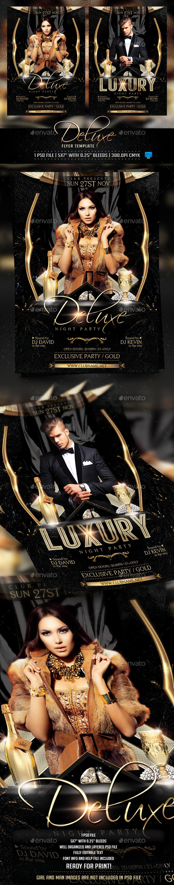 GraphicRiver Deluxe and Luxury Flyer Template 9077819 GraphicRiver Deluxe and Luxury Flyer Template 9077819