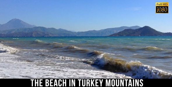 The Beach in Turkey Mountains 4 The Beach in Turkey Mountains 4