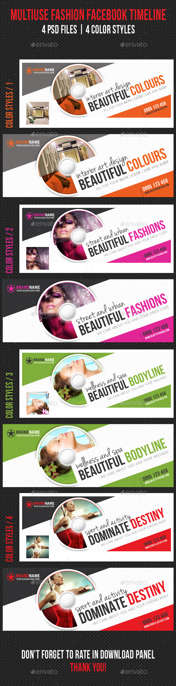 GraphicRiver Multiuse Fashion Facebook Timeline 9077896 GraphicRiver Multiuse Fashion Facebook Timeline 9077896