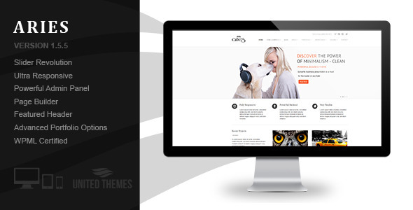 Aries Responsive Business WordPress Theme Aries Responsive Business WordPress Theme
