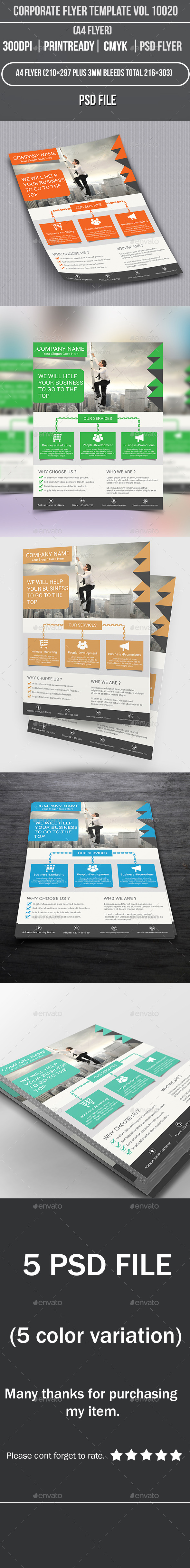 Corporate Flyer Template Vol 10020 (Corporate)