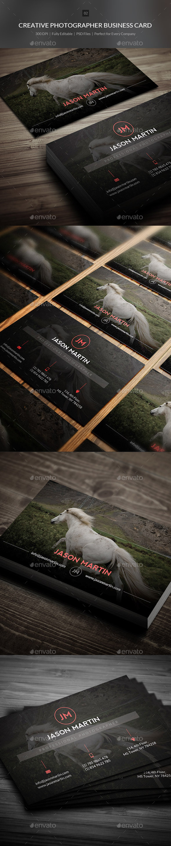 GraphicRiver Creative Photographer Business Card 02 9065329 GraphicRiver Creative Photographer Business Card 02 9065329