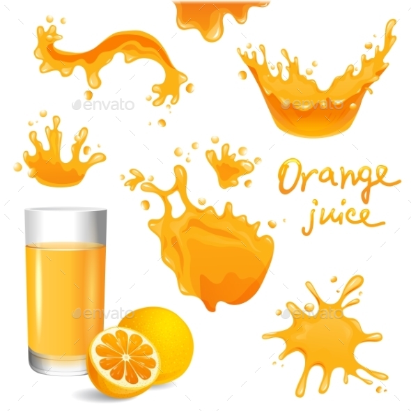 Orange Juice Splashes