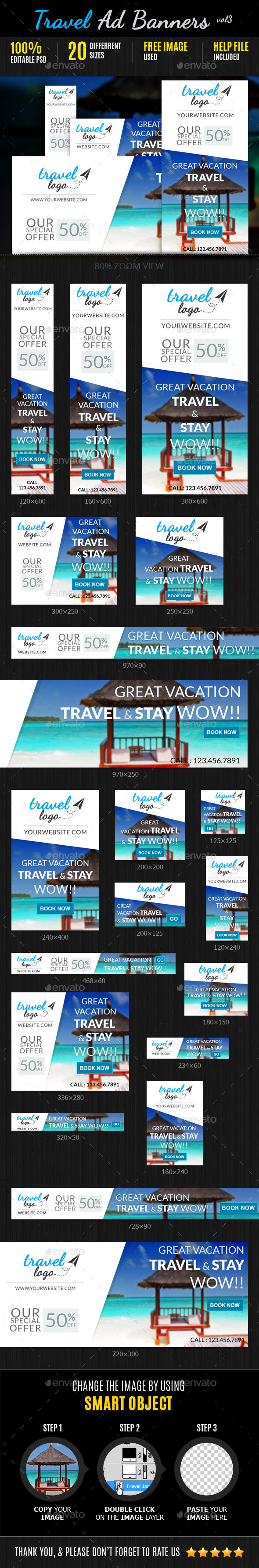 GraphicRiver Travel Marketing Web Ad Banners Vol3 9080795 GraphicRiver Travel Marketing Web Ad Banners Vol3 9080795