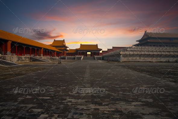 Sunrise Gate Forbidden City Supreme Harmony