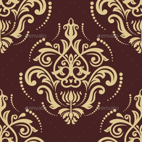 GraphicRiver Floral Seamless Vector Pattern Orient Abstract 9081237 GraphicRiver Floral Seamless Vector Pattern Orient Abstract 9081237
