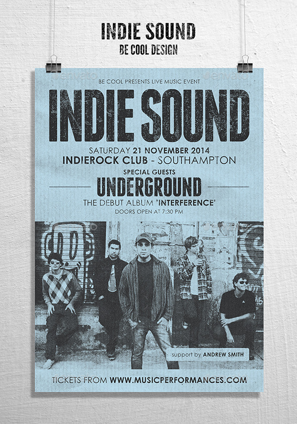 GraphicRiver Indie Flyer Poster 9081711 GraphicRiver Indie Flyer Poster 9081711