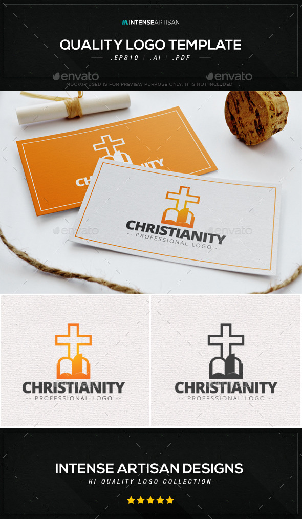 GraphicRiver Christianity Logo Template 9082348 GraphicRiver Christianity Logo Template 9082348