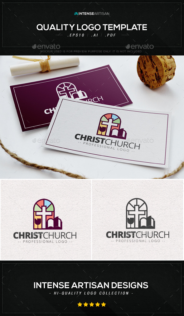 GraphicRiver Christ Church Logo Template 9082903 GraphicRiver Christ Church Logo Template 9082903