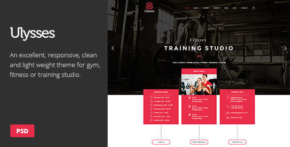 ThemeForest Ulysses Gym Fitness PSD Theme 9083989 ThemeForest Ulysses Gym Fitness PSD Theme 9083989