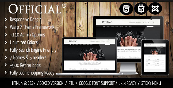 ThemeForest Official Responsive Creative Joomla Template 8613392 ThemeForest Official Responsive Creative Joomla Template 8613392